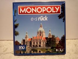 Monopoly E+S Rück Jubiläumsedition Neu+OVP von 2013 Hasbro