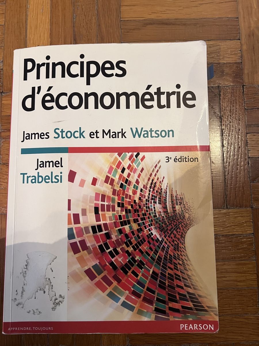 Bücher: Principes d econometrie 3e – Gebraucht aus Locarno von poz_yy92