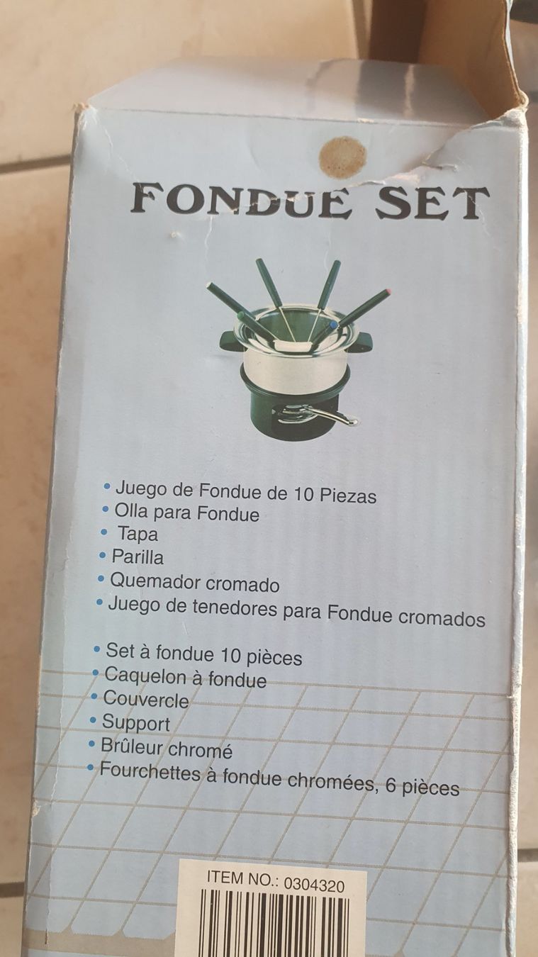 Elettrodomestici da cucina: Neu  Fondueset 10 Teile – Nuovo e nell'imballaggio originale da Winterthur venduto da Ywan1 3