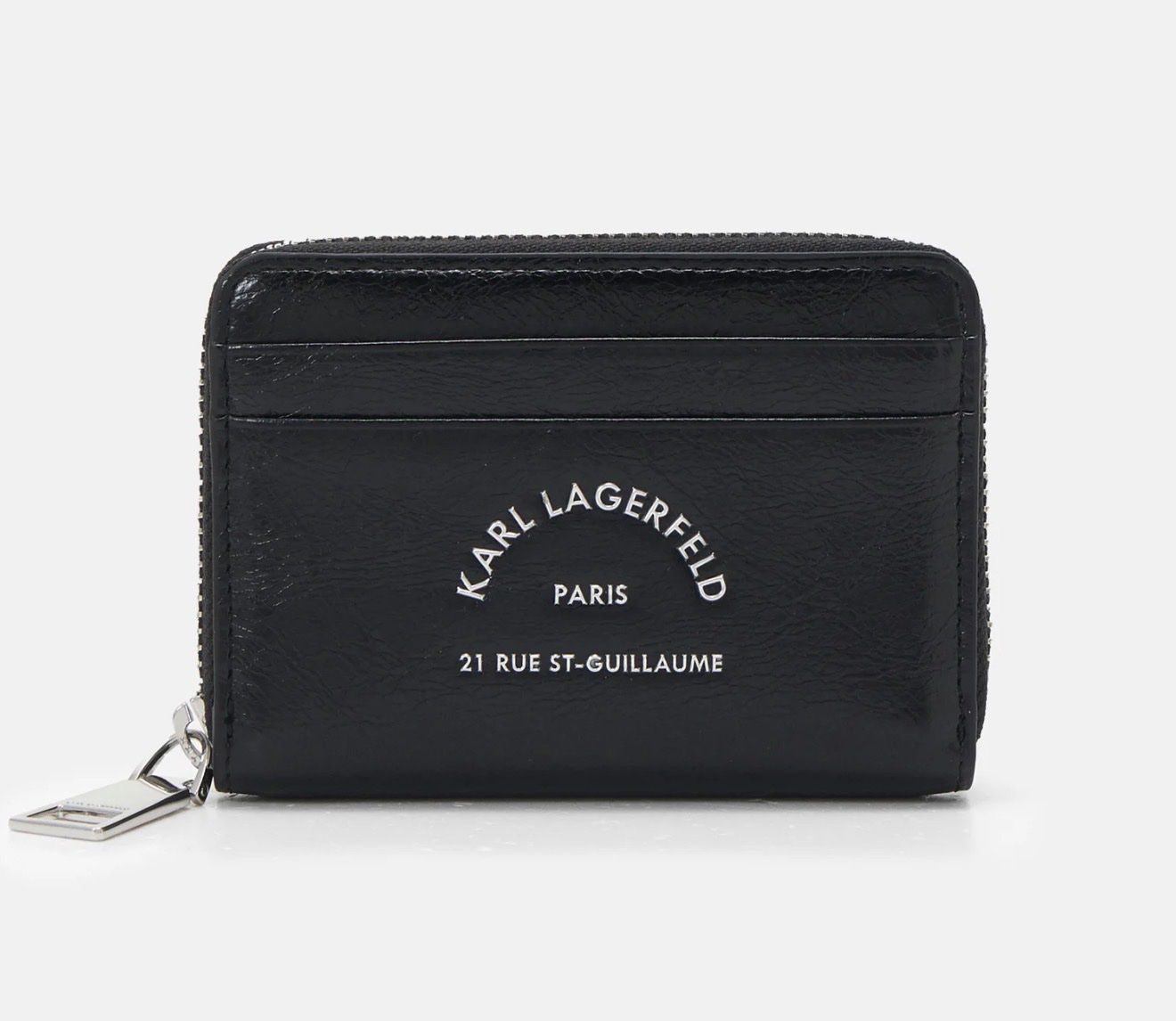 Karl Lagerfeld Portafogli: KARL LAGERFELD ZIP - Geldbörse - black – Nuovo e nell'imballaggio originale da Oberaach venduto da Dandy2021