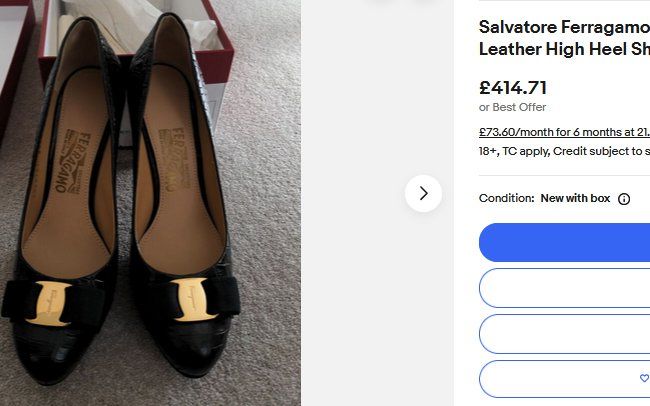 Salvatore Ferragamo Scarpe da donna: Pumps Salvatore Ferragamo .38 – Usato da Collonges venduto da arashee 3