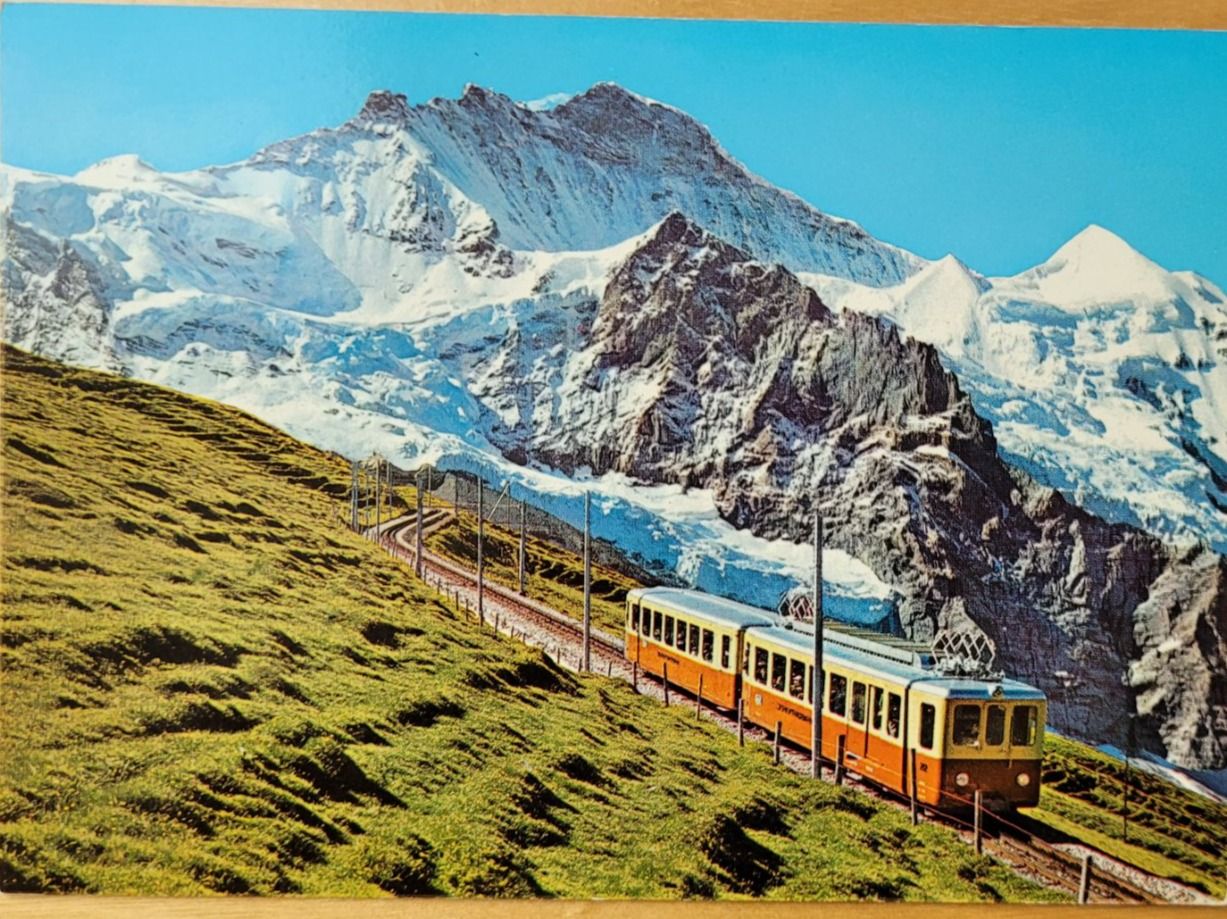 Cartoline postali: JUNGFRAUBAHN, KLEINE SCHEIDEGG - POSTKARTE / CARTE POSTALE – Nuovo (secondo la descrizione) da Neftenbach venduto da Mador6