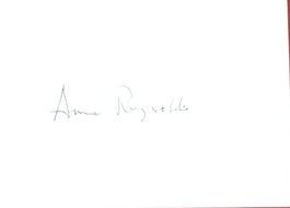 Anna Reynolds 1930-2014 Autogramm signiert Karte 13x18cm