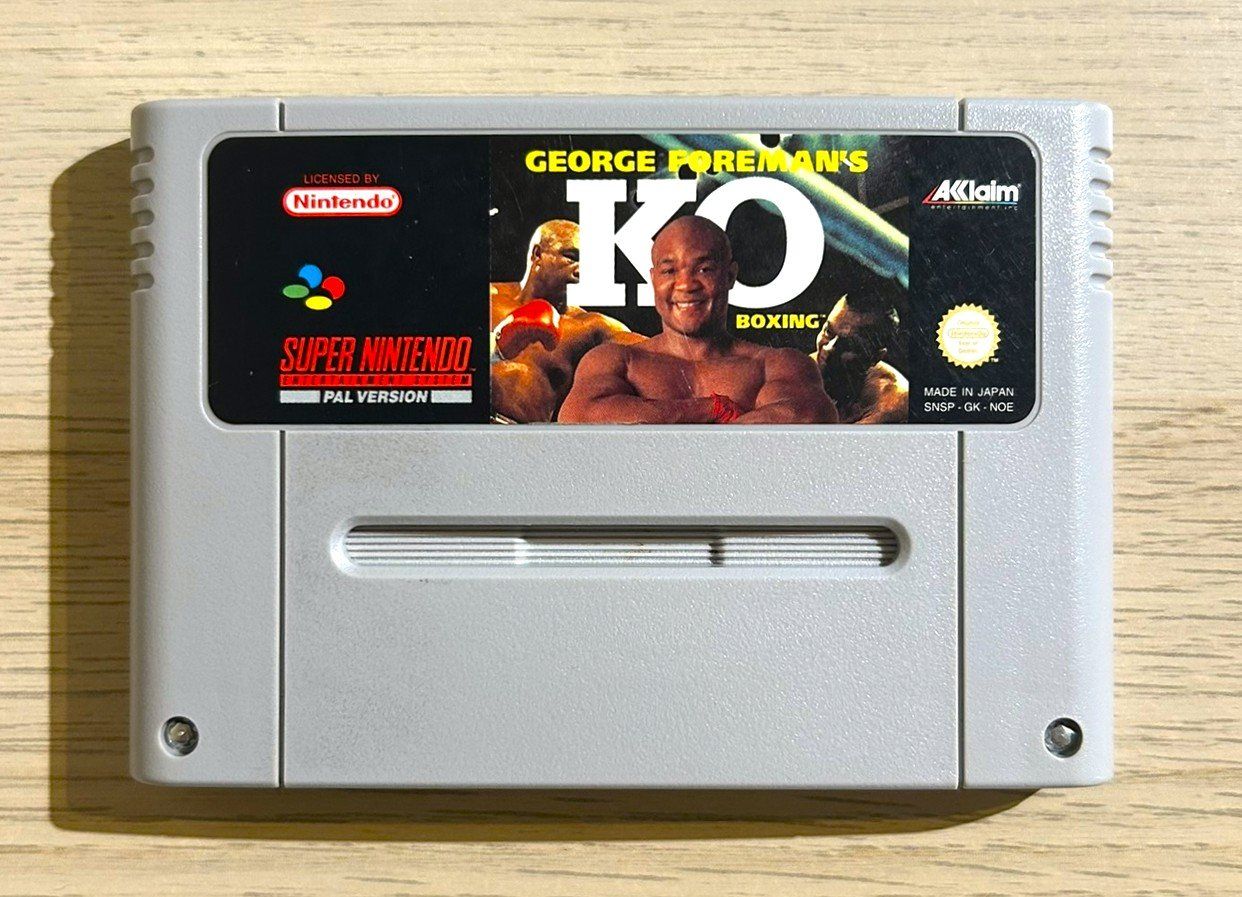 Nintendo Jeux: George Foremans KO SNES – D'occasion à St. Gallen par Alpine.Arcade