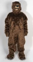 Bear Costume Adult Mascot Brown One Size Fits Most