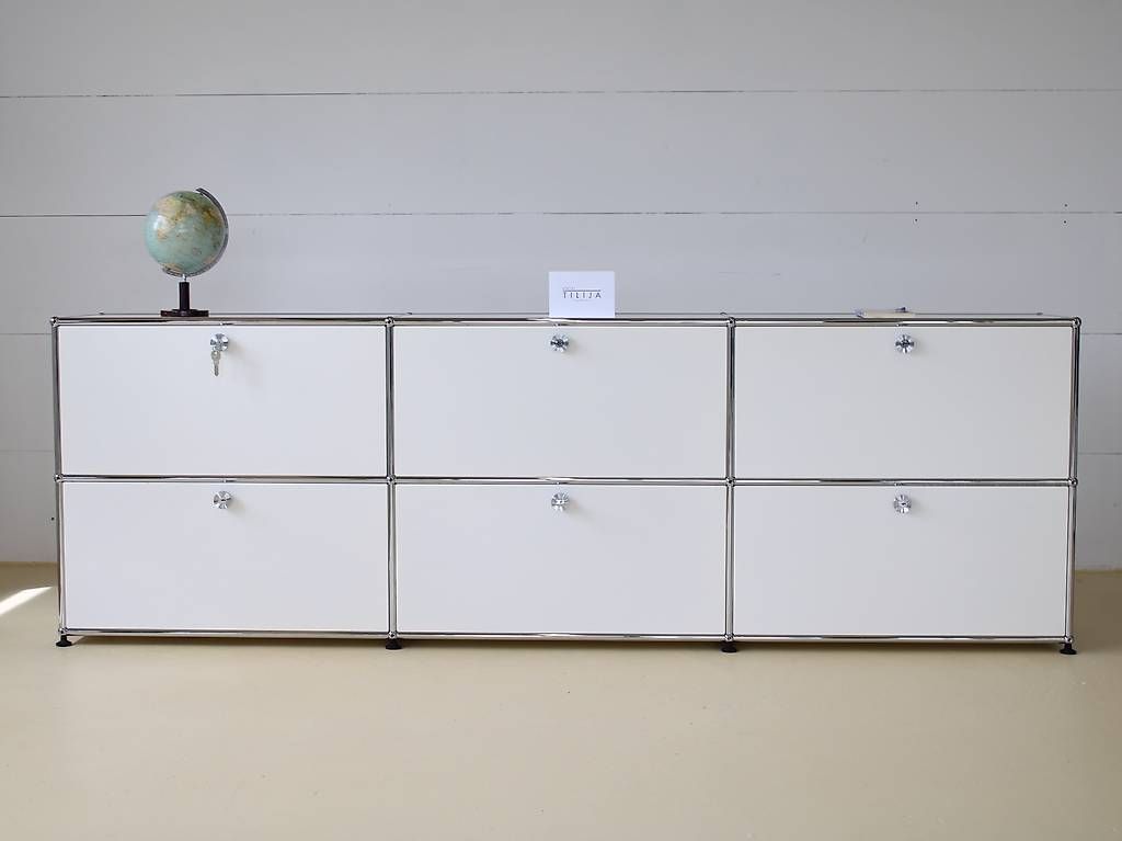 USM Scaffali: USM Sideboard in Reinweiss, neuwertig – Usato da Meinisberg venduto da atelier_TILIJA 1