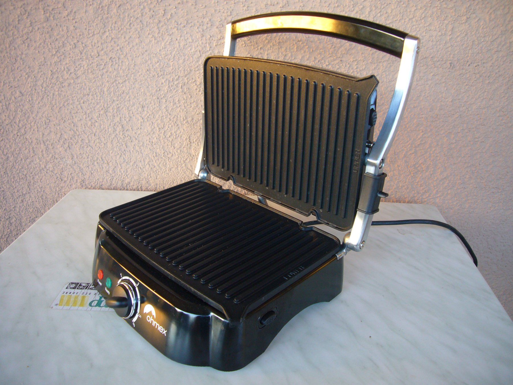Ohmex Griglie: Plattengrill – Nuovo (secondo la descrizione) da Weinfelden venduto da Frosch467 1