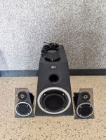 Haut-parleurs Altec Lansing 2.1, noir, bon état