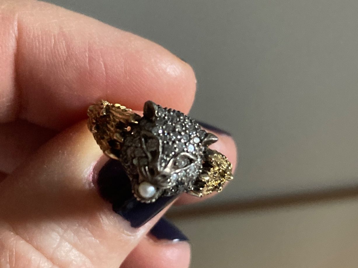 Gucci Anelli: Gucci Ring Feline Gr.13 – Usato da Zuerich venduto da SaTs-43 4