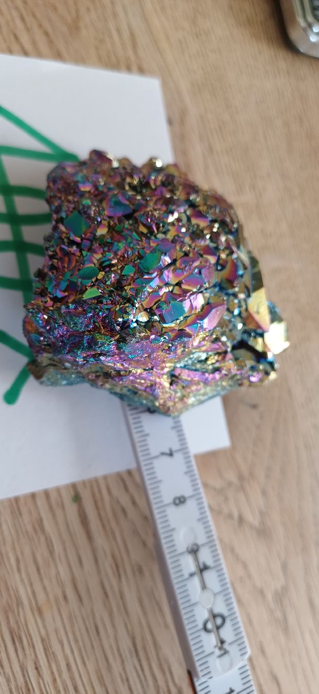 Pietre preziose: Aura Amethyst Cluser Regenbogen – Usato da Flawil venduto da Naphtali 1