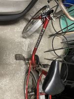 Kinderfahrrad Feldberg alt rot schön