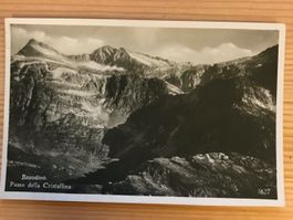 Antike Ansichtskarte Basodino, Passo della Cristallina