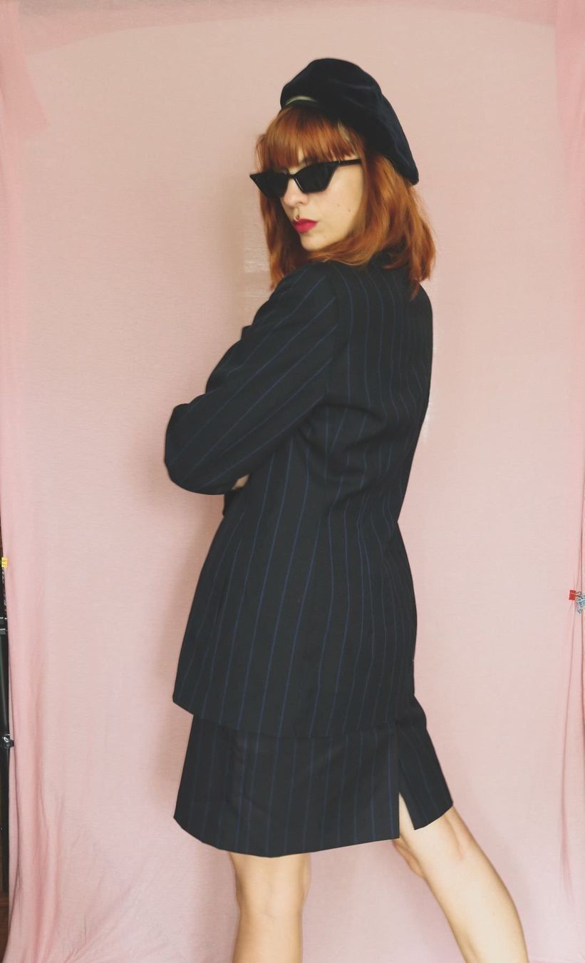 Akris Completi & Tailleur: Vintage AKRIS Anzug - Gr S – Usato da Hombrechtikon venduto da BAZ-Vintage 6
