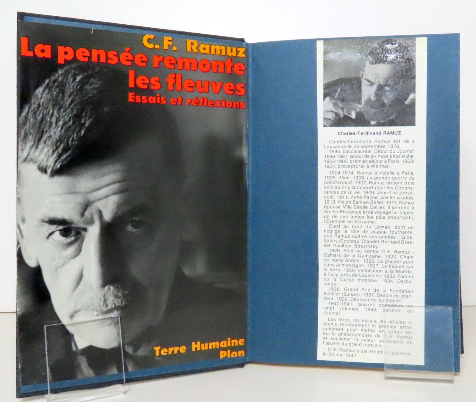 Libri: Ramuz - La pensée remonte les fleuves – Usato da Le Locle venduto da LibrairieLaBergerie 1