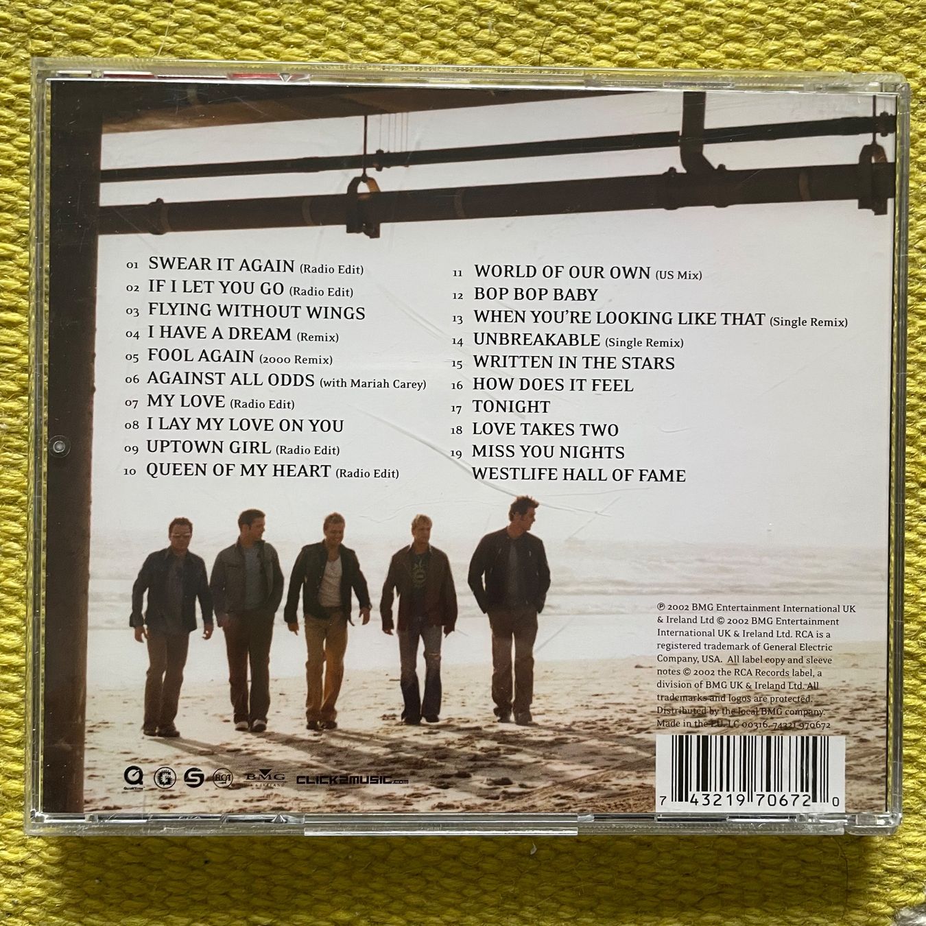 CDs: WESTLIFE-GREATEST HITS – Gebraucht aus Rorschacherberg von CD-Roli 1