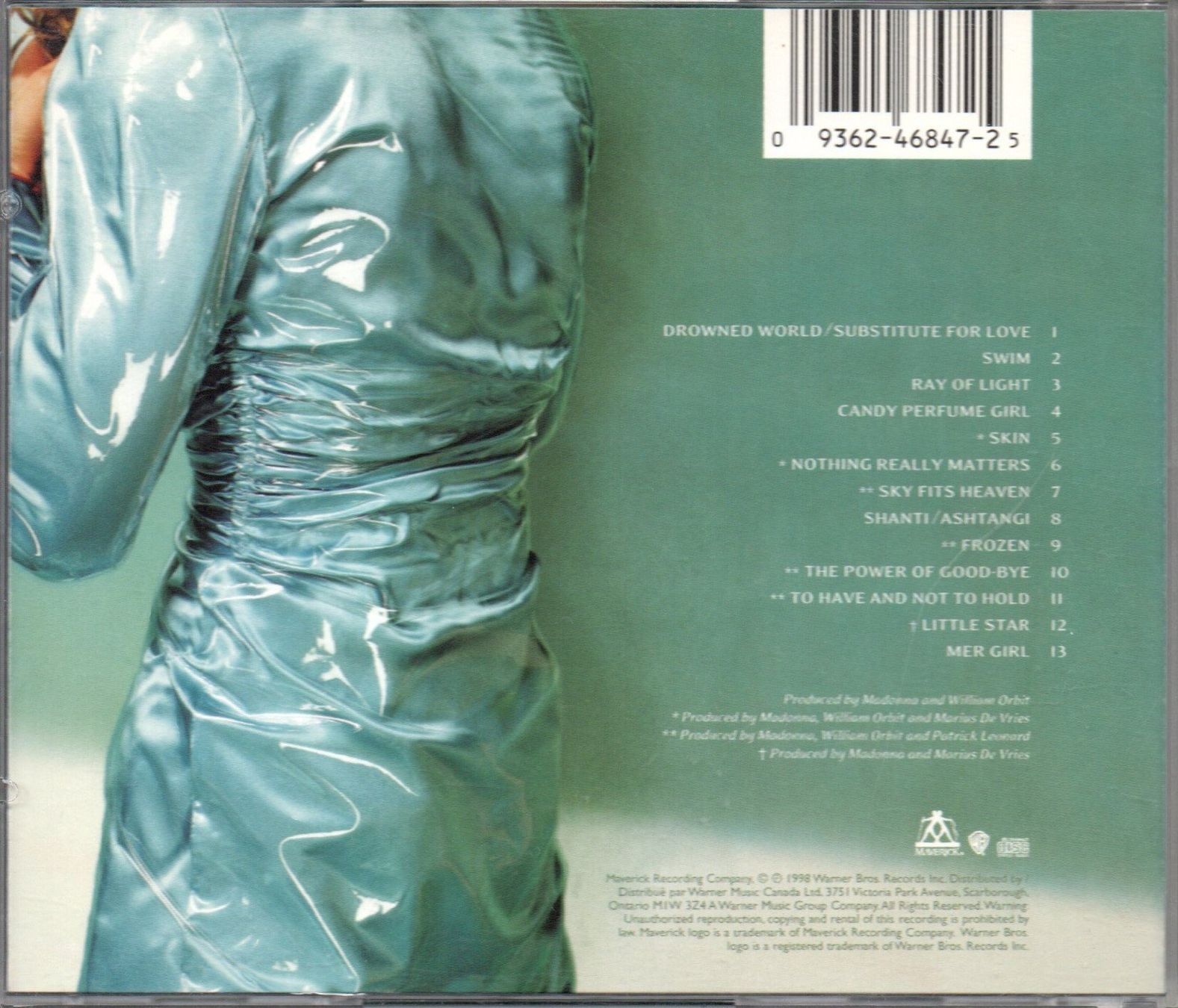 CD: CD Ray of Light von Madonna – Usato da Uster venduto da Andreas7 1