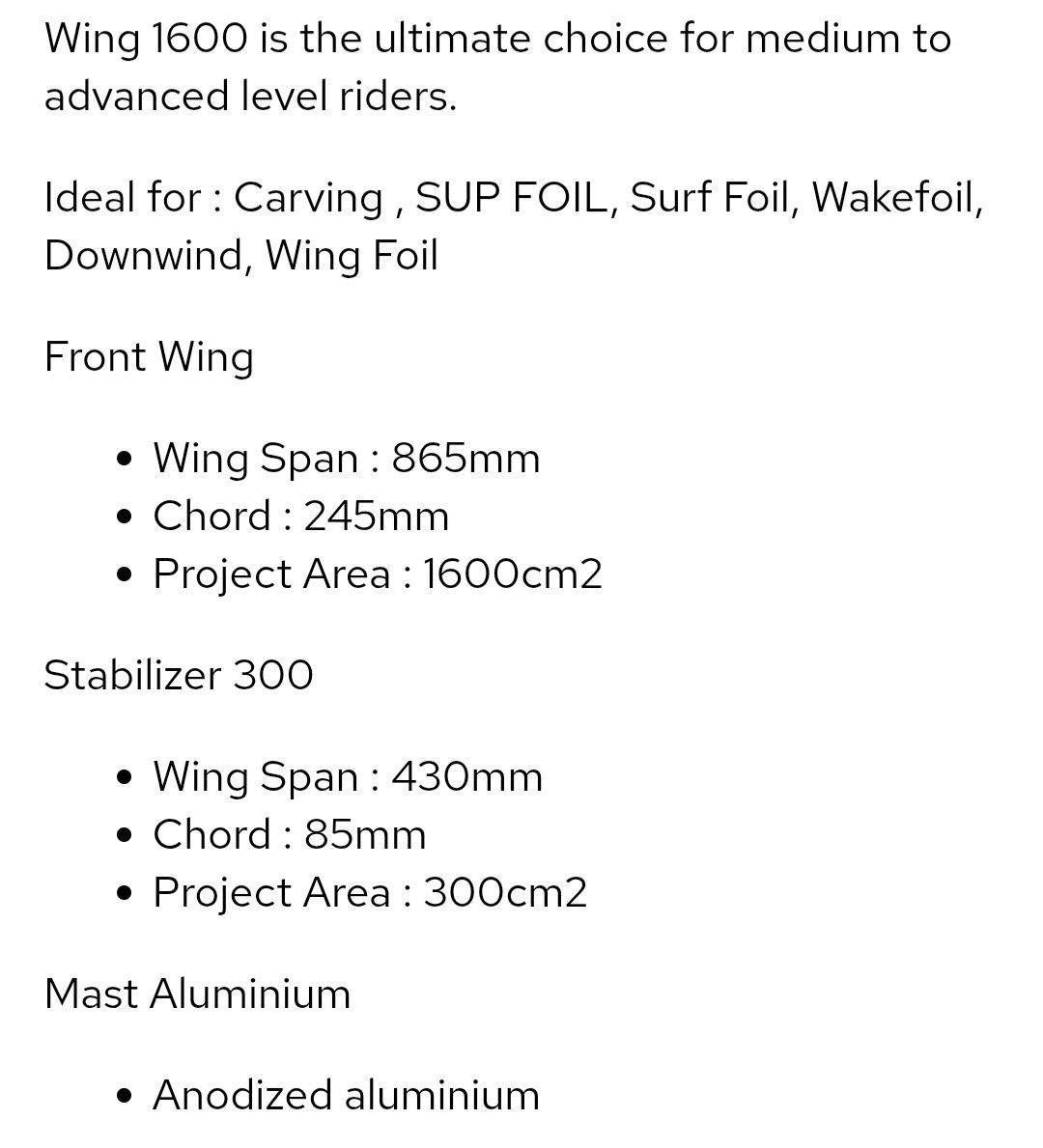 Surfboards & Schwimmbrette: Takuma LOL Foil 1600 Plus 1900 Front Wing – Neu und originalverpackt aus Zürich von emanbaumi 4