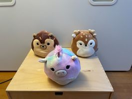 3er Set Squishmallows Plüschtier Flip-a-Mallow
