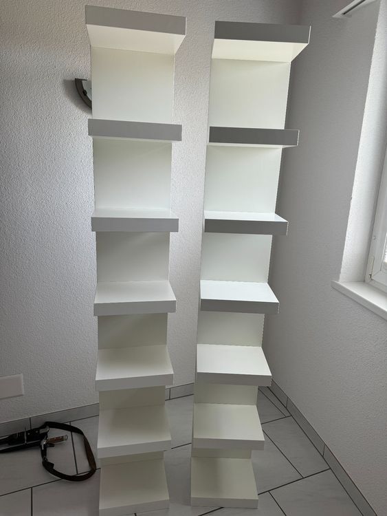 2x IKEA LACK Standregal Weiss Kaufen auf Ricardo