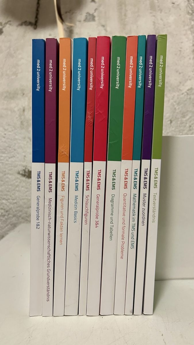 Libri: TMS & EMS Vorbereitungsmaterialien – Usato da Basel venduto da Schmutpa