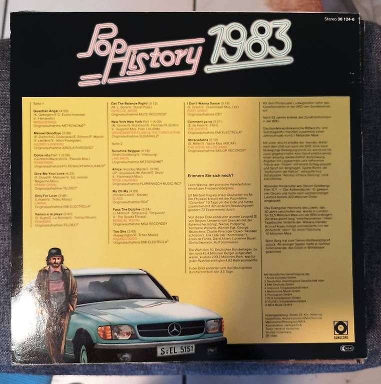 Dischi in vinile: 26 LP's POP HISTORY Collection – Usato da Teufen ZH venduto da Frey2 3