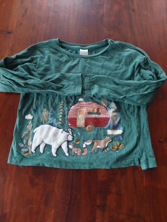 C&A Weihnachtspullover / Wintersweatshirt Grösse 116