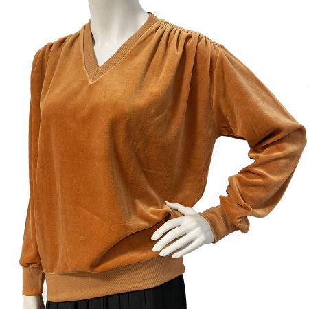 Pullover Plüsch Gr. L Nickyplüsch iril Switzerland 1960s