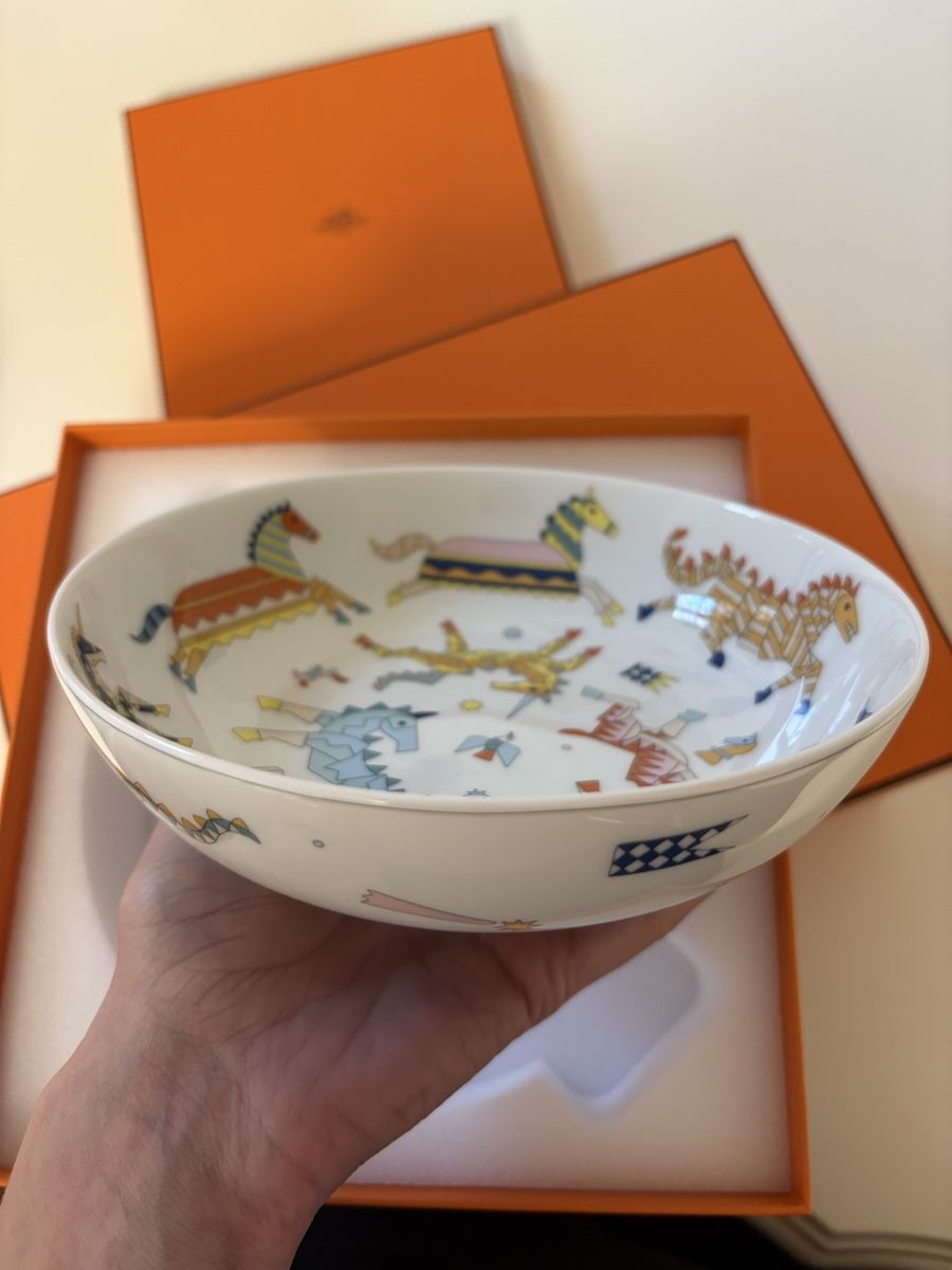 Hermès Piatti di portata: Hermes epopee dish neu – Nuovo e nell'imballaggio originale da Kilchberg ZH venduto da cruella 3