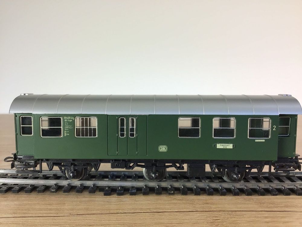 Märklin H0 43182 Umbauwagen 2 tlg. Set 3.Kl./Gepäckabt. in OVP PR3128