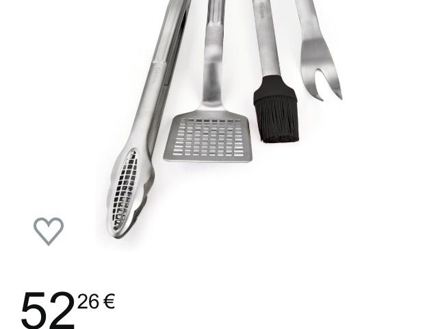 Set di posate: BBQ Set Grillzangen – Nuovo e nell'imballaggio originale da Aarwangen venduto da to-hirschi 3