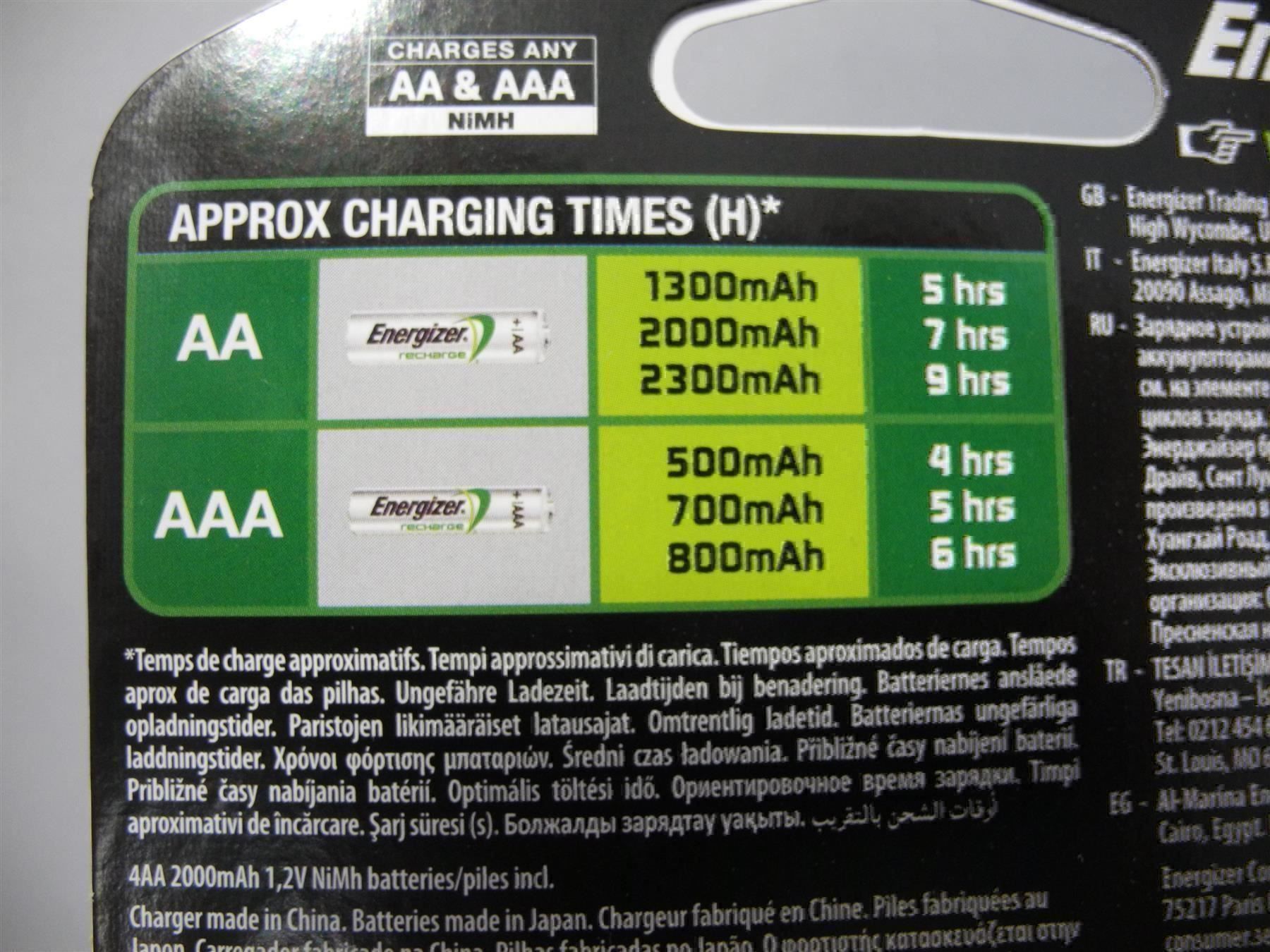 Energizer Caricatori & Batterie: Energizer Accu recharge Maxi – Nuovo e nell'imballaggio originale da Kottwil venduto da Crazyrolf 5
