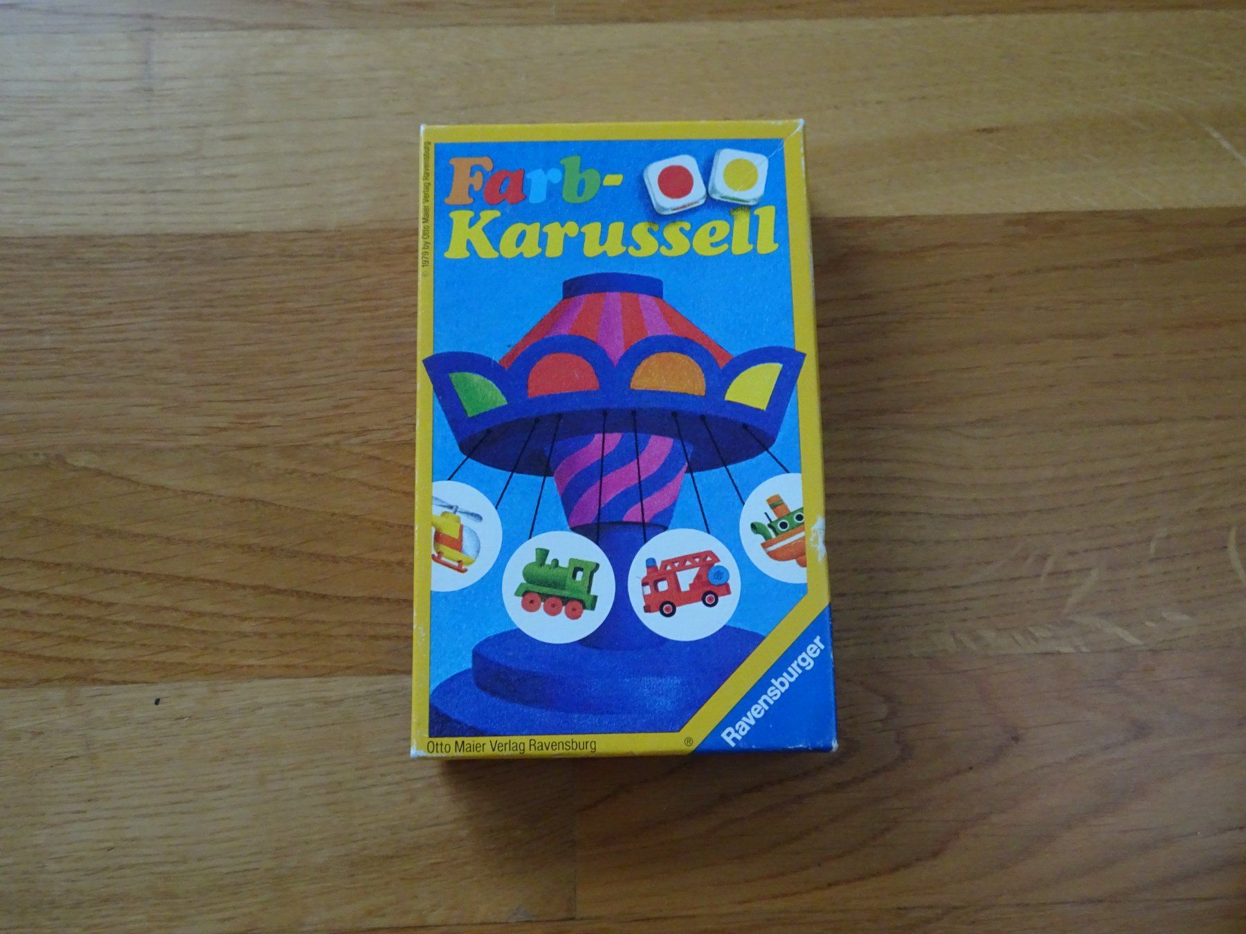 Ravensburger Giochi: Ravensburger Farb-Karussell Spiel – Usato da Zürich venduto da null8