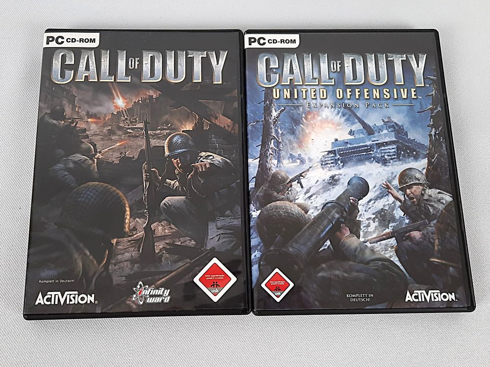 PC Spiel Call of Duty 1 + Erweiterungspaket (Gebraucht) in Beinwil am ...