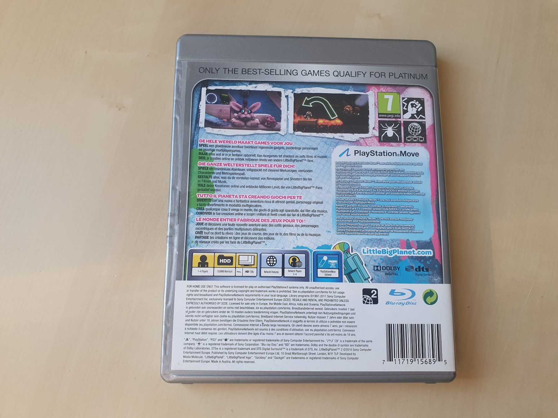 Sony Spiele: Little Big Planet 2 – Gebraucht aus Stansstad von  1