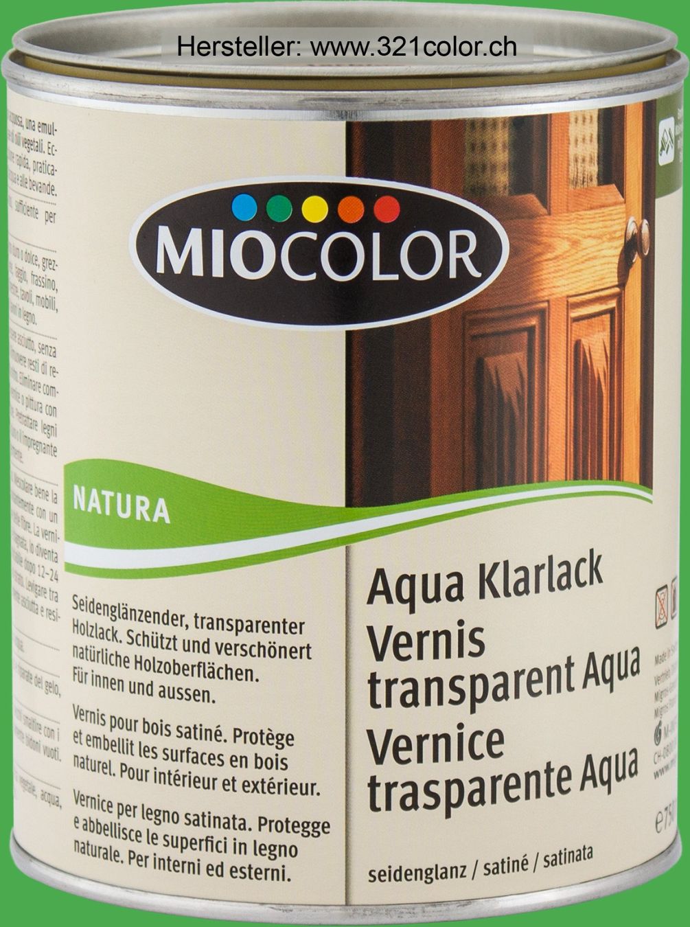 Colori: Natura Klarlack seidenglanz - MIOCOLOR – Nuovo e nell'imballaggio originale da Au (ZH) venduto da elf07