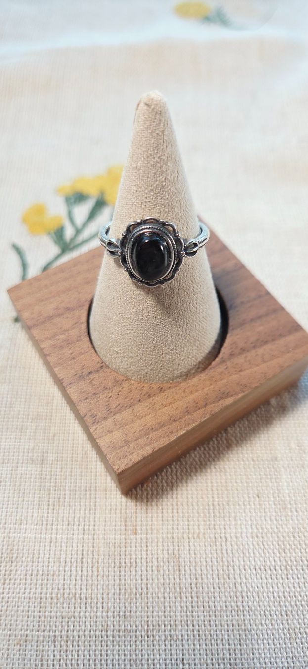 Anelli: NEW - S925 Hypersthene Ring (Adjustable) – Nuovo (secondo la descrizione) da Zürich venduto da cin_wcf6 3
