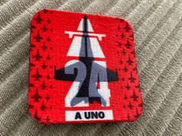 Badge Schweizer Luftwaffe: Übung ALPHA UNO (Autobahnlandung)