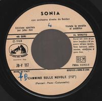 7 " ADAMO / SONIA AFFIDA UNA LACRIMA AL VENTO / CAMMINO SULL