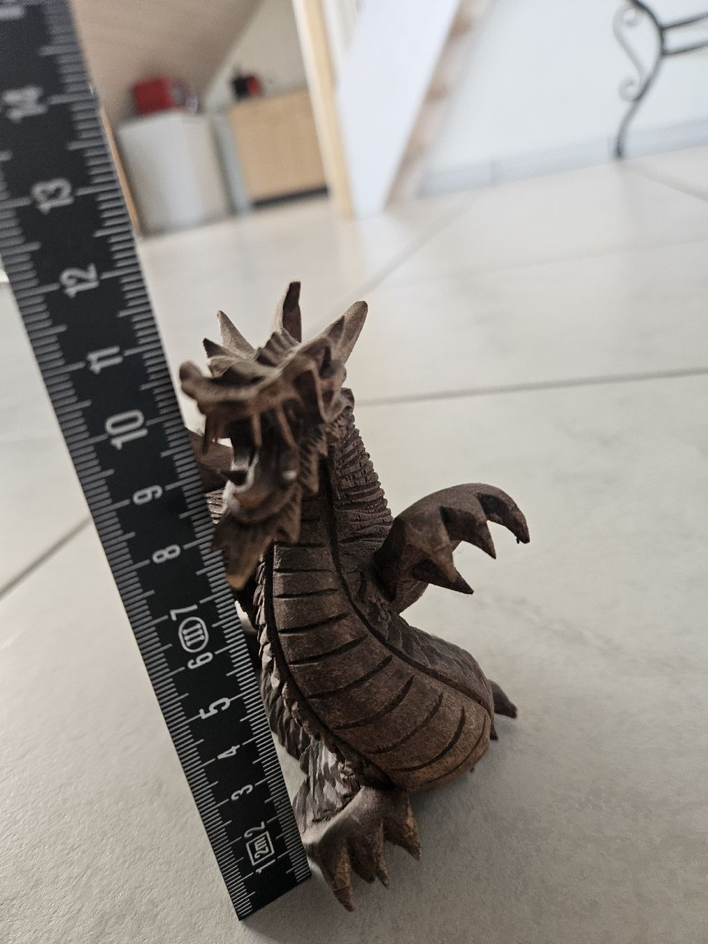Figuren: Drachen Figur aus Holz geschnitzt  – Neu (gemäss Beschreibung) aus Aristau von Fr3aKy 2