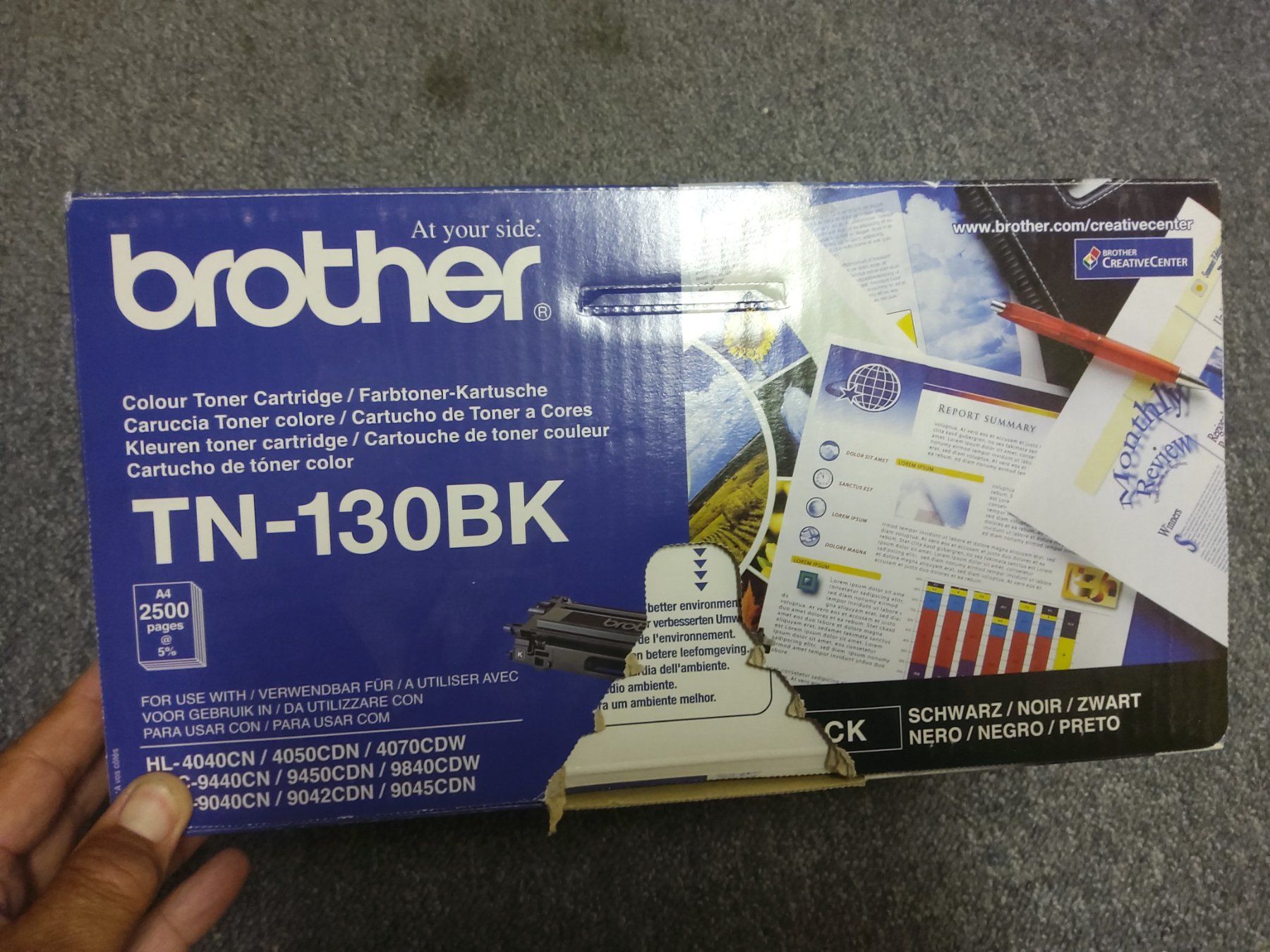 Brother Cartucce per stampanti & toner: Laser toner Brother TN 130BK – Nuovo (secondo la descrizione) da Volketswil venduto da paulr2804