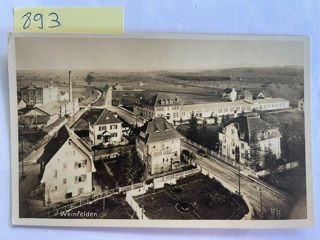 Ansichtskarten: alte Ansichtskarte Weinfelden, 1932 – Gebraucht aus Niederwil AG von dahu75