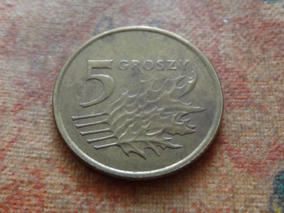 Toutes les monnaies: Pologne  5  Groszy  2008 – D'occasion à Romanel-sur-Lausanne par Swift13