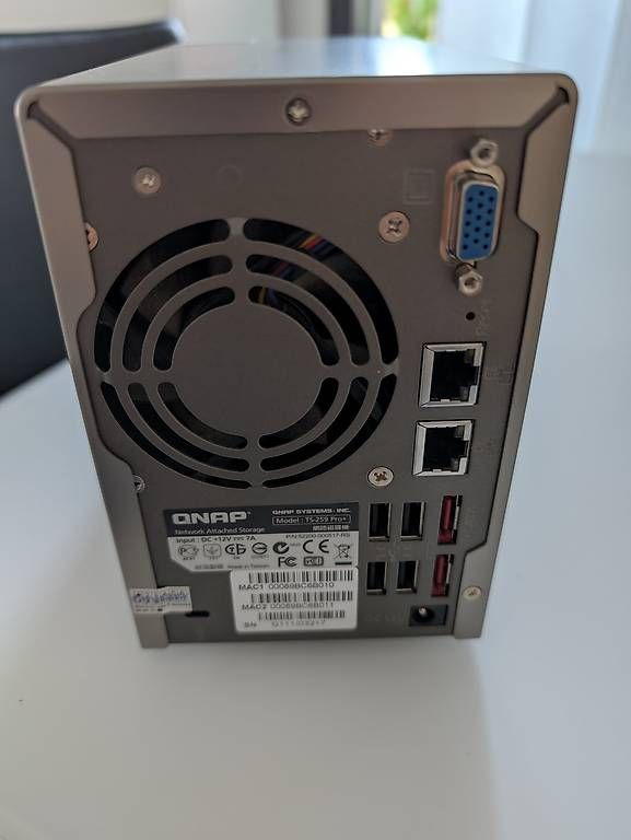 Qnap Server: Qnap TS-259 Pro+ incl 2x HDD 2TB – Usato da Torricella venduto da Grappoli 1