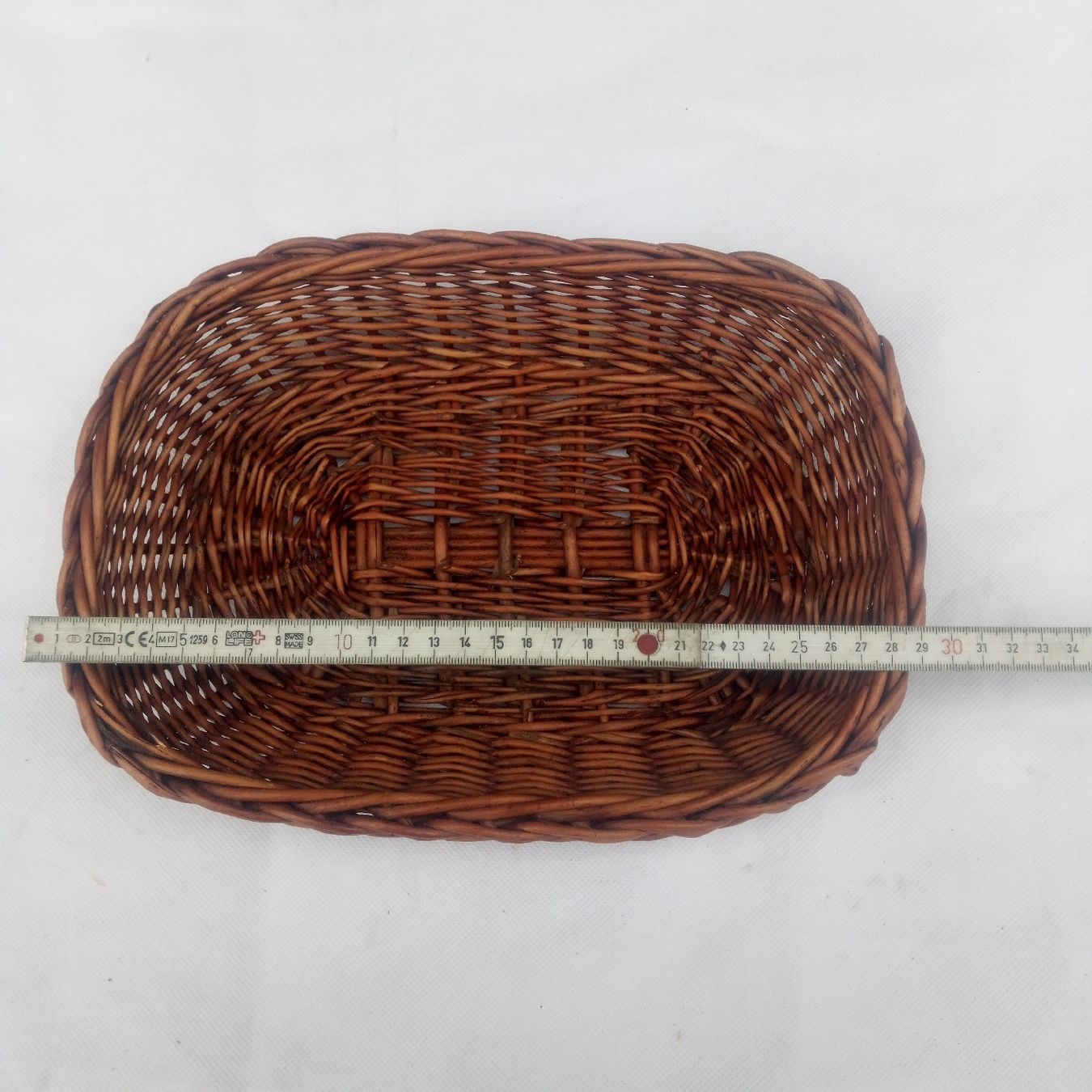 Contenitori & Simili: Geflochtener Korb, 30x22cm Brotkorb, Obstkorb – Usato da Luzern venduto da toenu23 5