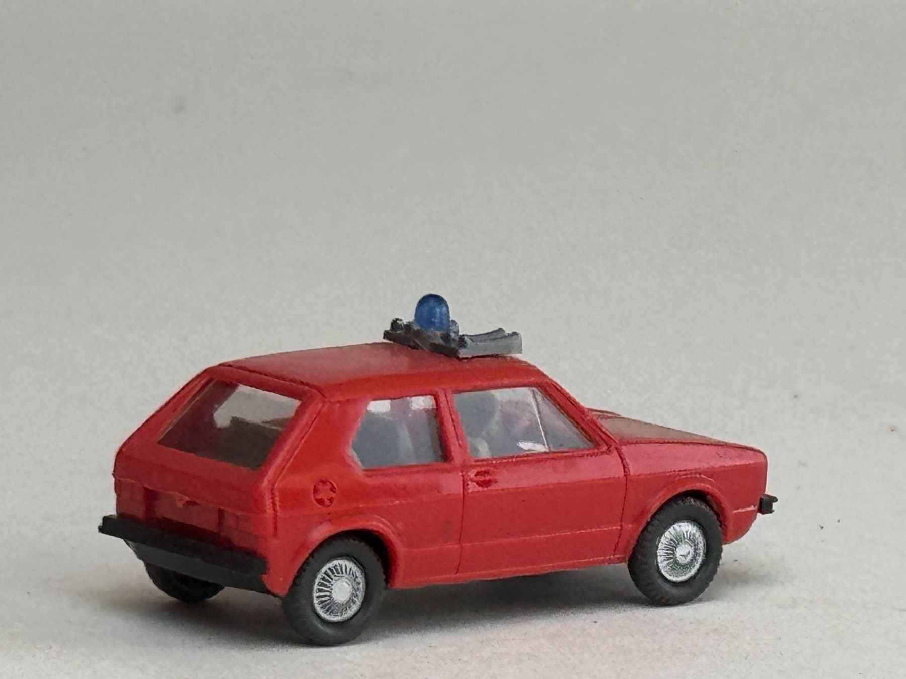 Wiking Modellini d'auto: VE1- Wiking VW Golf Feuerwehr – Usato da Elm venduto da Wikmtz 1