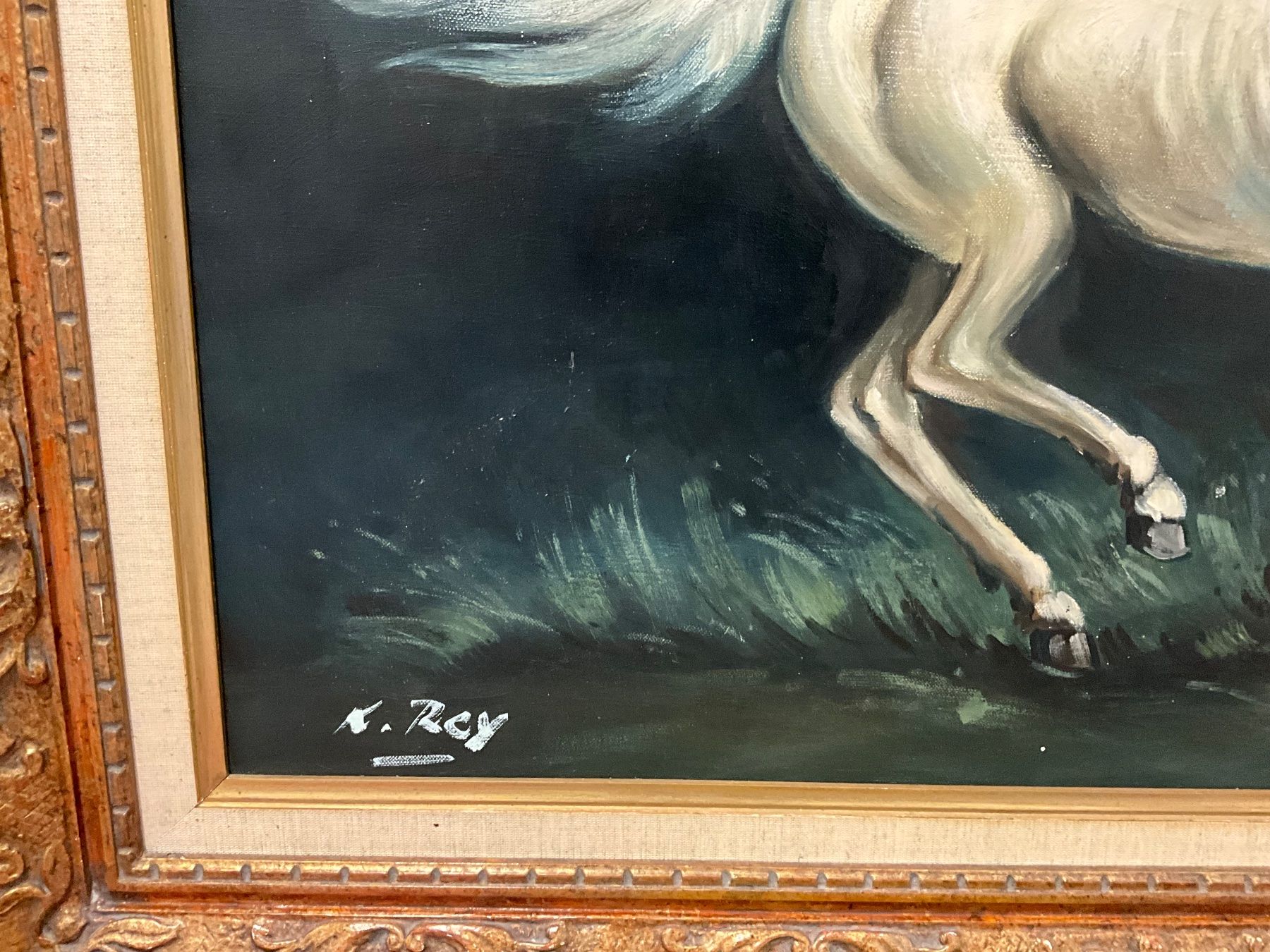 Gemälde: Bild mit Pferd – Gebraucht aus Urdorf von estelledavidson 3