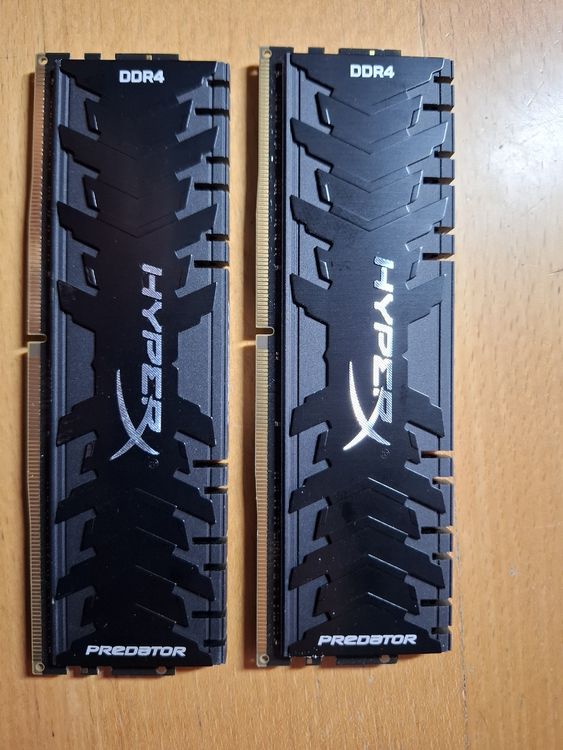 HyperX Predator DDR4 RAM, 32GB Kit (2x16GB) 3200MHz (Gebraucht) in ...