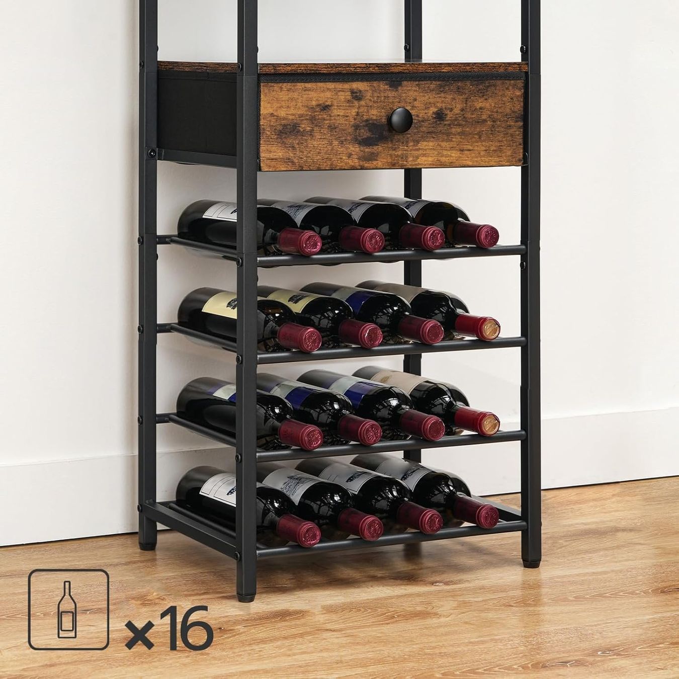 Scaffali: Weinregal, Flaschenregal – Nuovo (secondo la descrizione) da Pieterlen venduto da Plasticbox 5