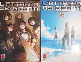 Attack on Titan/Attacco dei Giganti Manga Volume 21-30