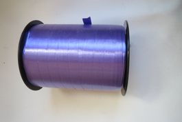 Geschenkband Violett, 1 Rolle, neu